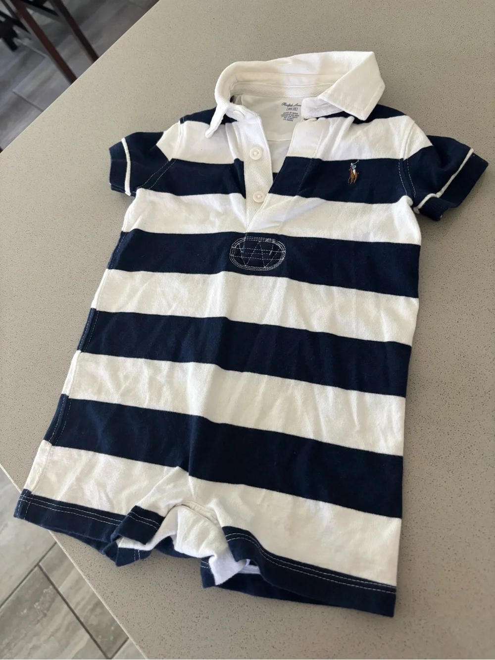 Baby Ralph Lauren Polo onesie